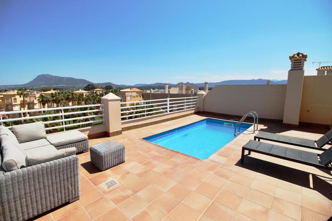 Atico Frontal Al Mar Con Piscina Privada By Homeprive Denia Exteriör bild
