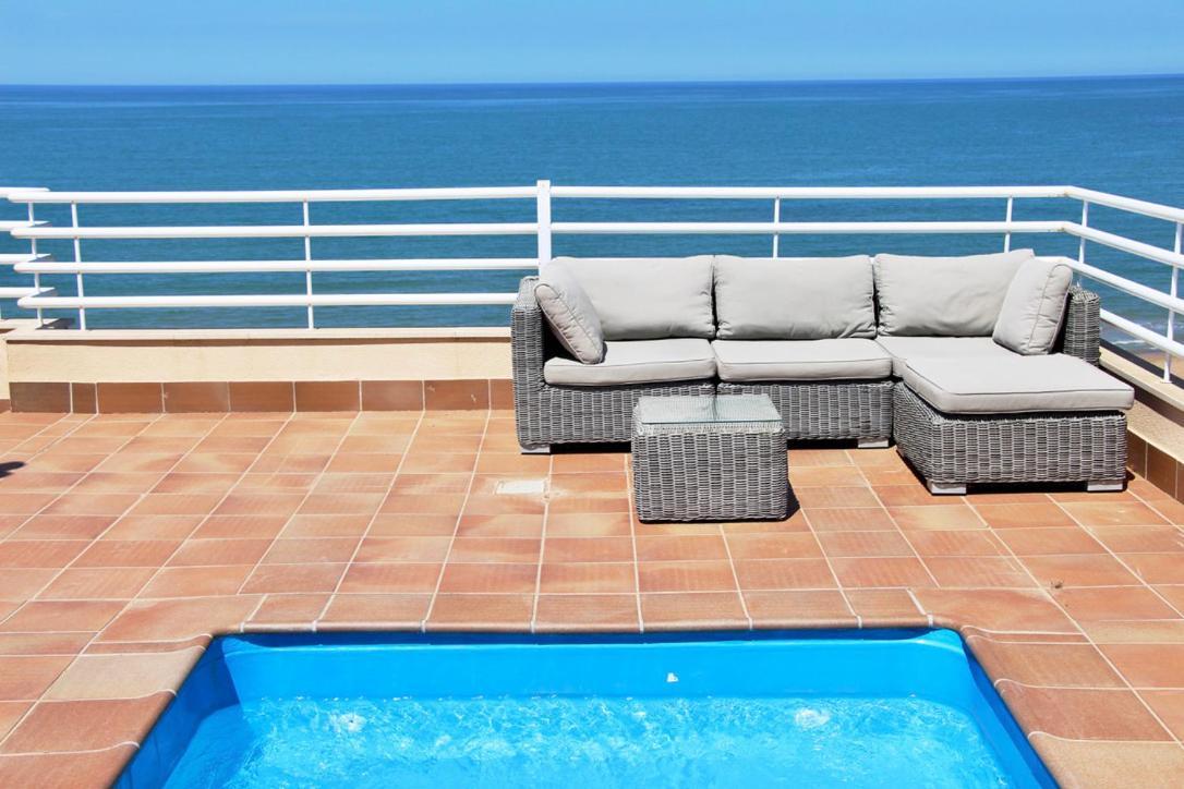 Atico Frontal Al Mar Con Piscina Privada By Homeprive Denia Exteriör bild